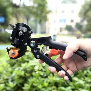 2-In-1 Grafting Tool Pruning Kit, V-Graft Omega-Graft & U-Type Grafting, Ideal for Tree Grafting, Includes Grafting Tape