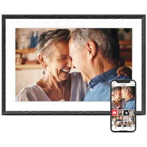 Digital Picture Frame, 10.1'' Frameo Digital Frame Wifi, 32GB Memory, 1280*800   Screen Digital Photo Frame, Wall Mountable, Auto-Rotate, Share Instantly, Wedding, Birthday Gifts for Women, Mom