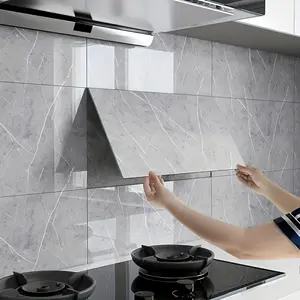 22pcs Simple Clean Wall Stickers Self-Adhesive White Waterproof Oilproof Bedroom Living Room Decor Cover-Up Decals Decorative Ornaments