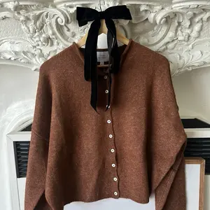 Glory Grace Cardi || Chocolate