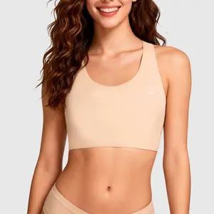 Seamless sports pullover, seamless pullover, chest binder, metal-free, hook-free, wire-free, seamless chest binder, unisex breathable sports bra, shapewear, spring declaration, lightweight compression sportswear, fitness wear.