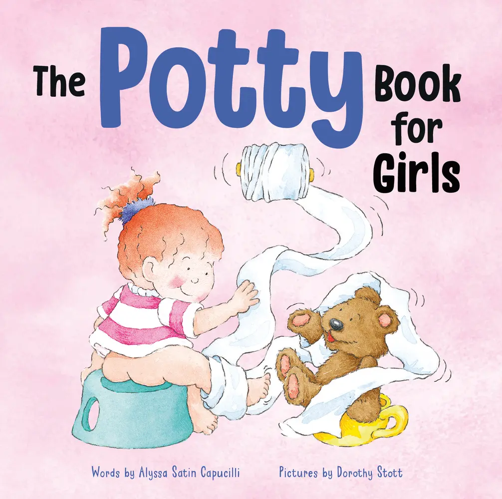 USED Book - The Potty Book for Girls by Capucilli, Alyssa Satin (Hardcover) - english