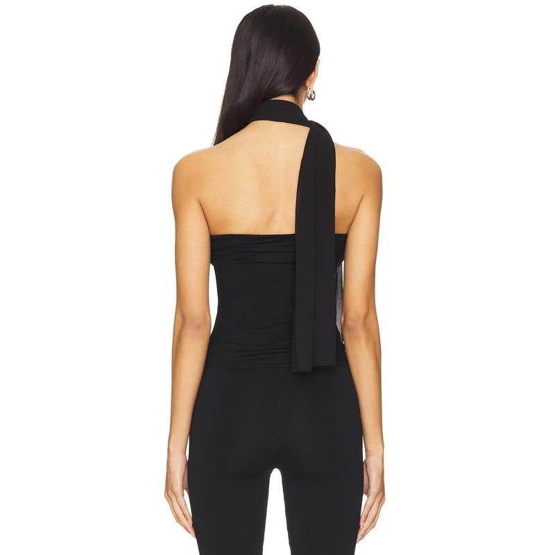 ALL THE WAYS Nataline Top in Black