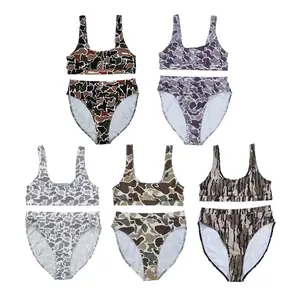 POP in Style & Comfort Must-Have Camo Swimsuit for Women Bikini Set Beachwear Fit