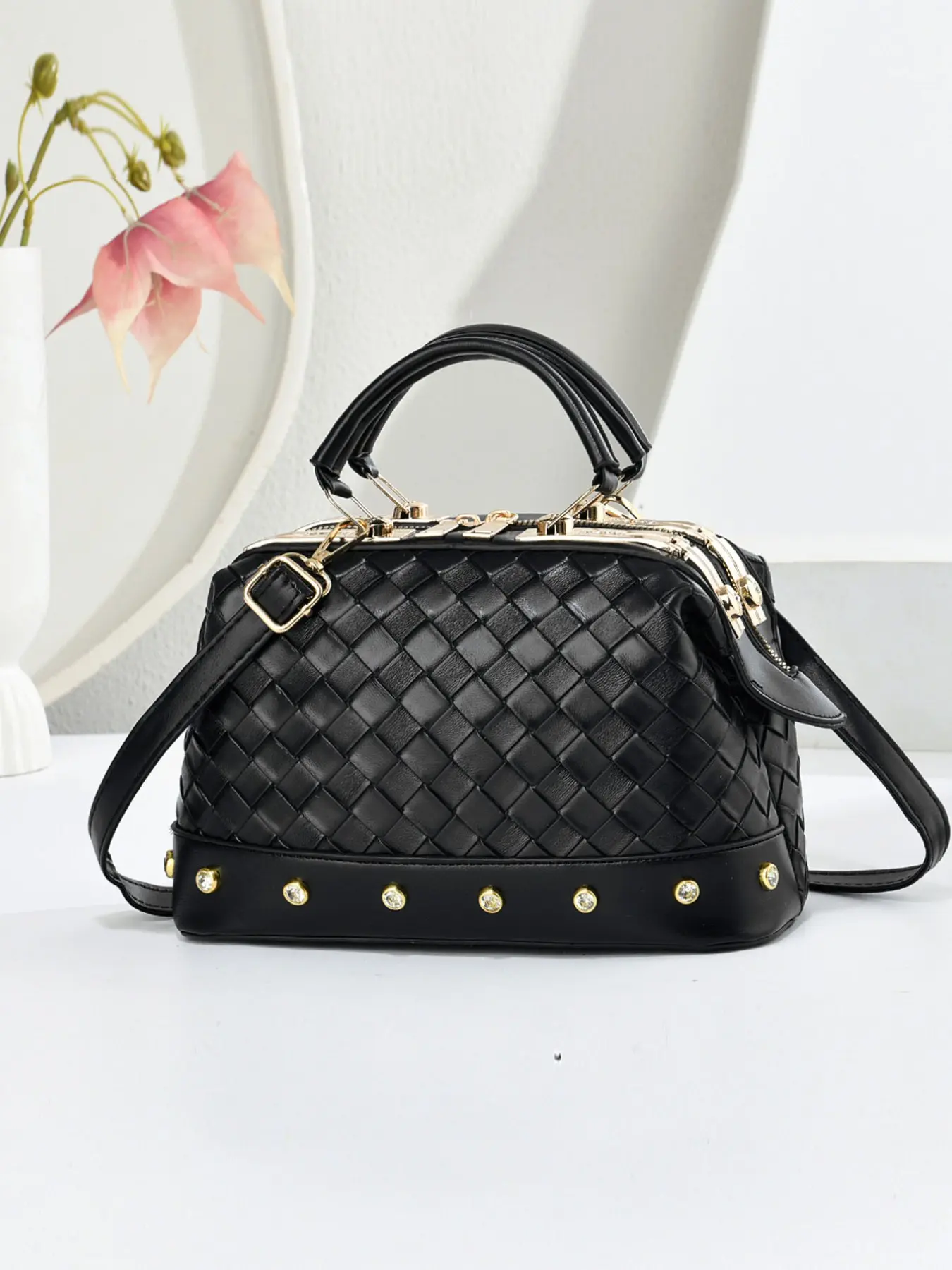 Fashion Retro Crossbody Handbag, Multi-Functional Large Capacity Shoulder Bag, Stylish Design, Perfect for Travel and Shopping, Casual Shoulder Bag