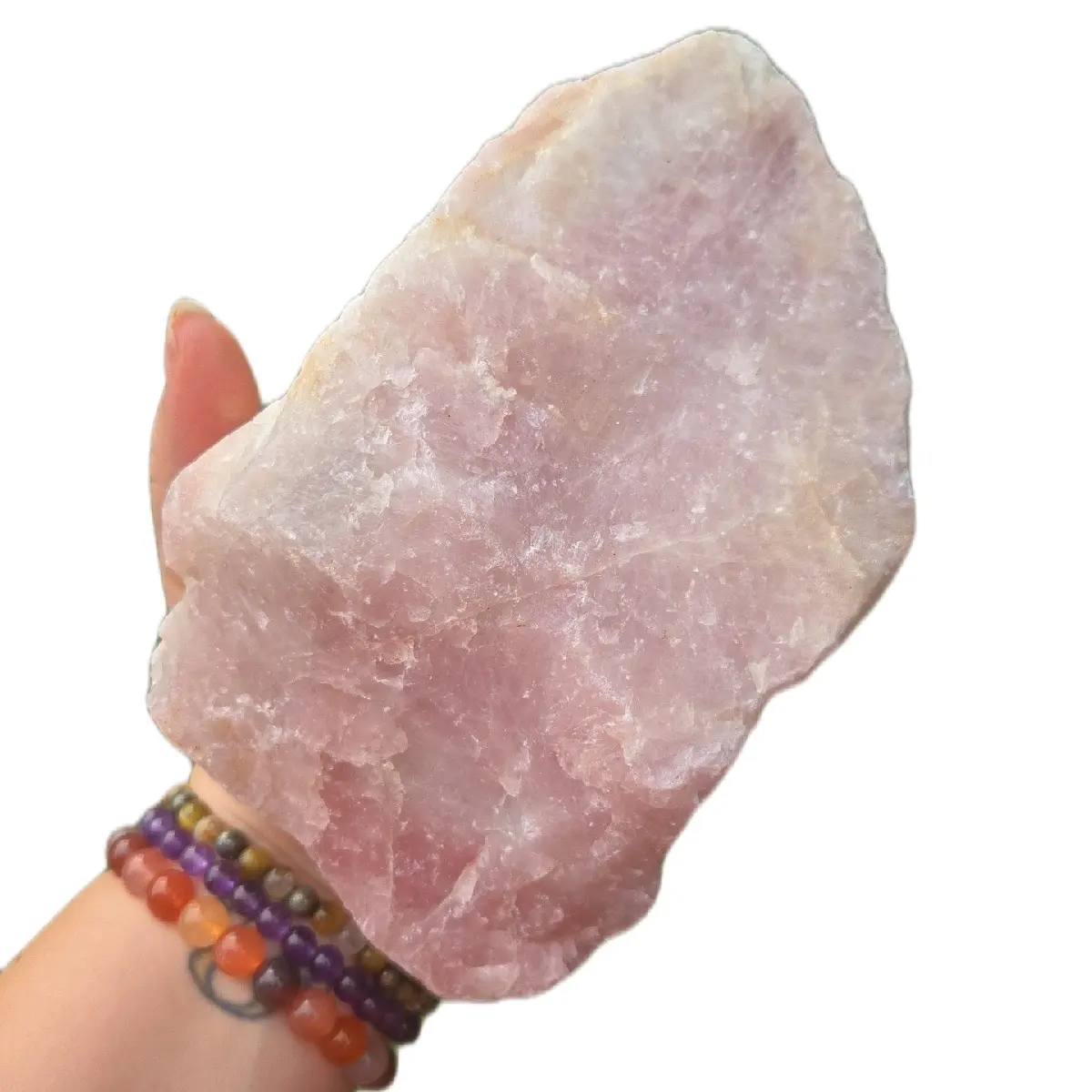 Rose Quartz - Natural Stone for Healing and Meditation