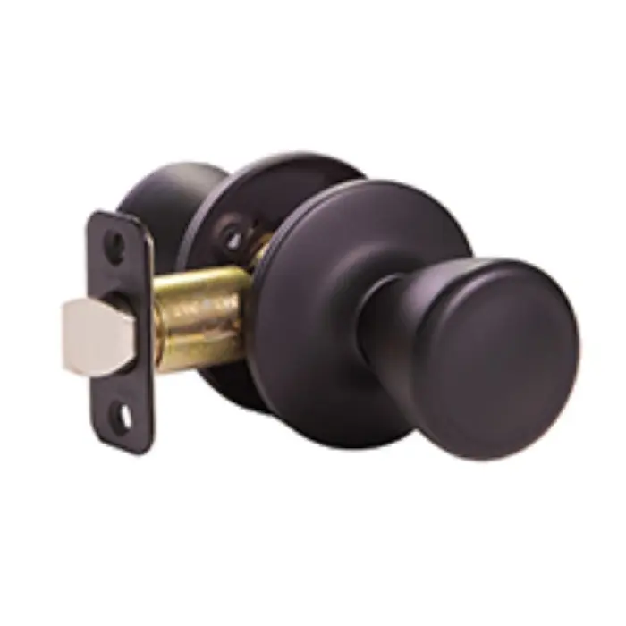 DHI 779256 Tulip Passage Door Knob - Matte Black