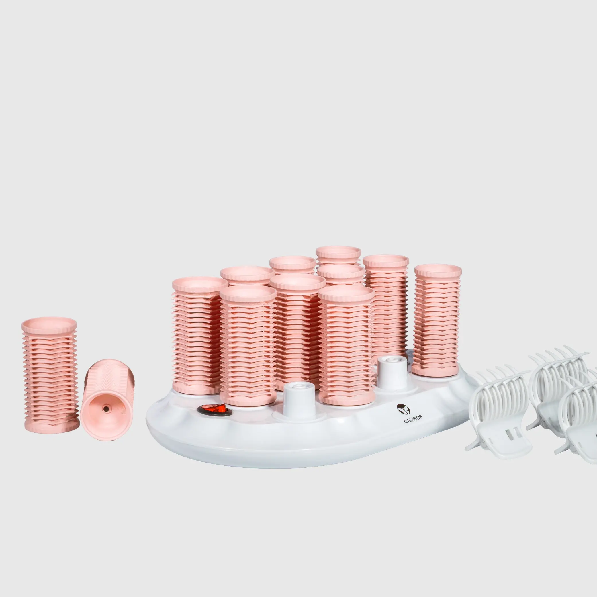 Ion Hot Rollers Short Set Gen 2 - Set of 12 Curlers for Short + Mid-Length Hair - Fusion Technology for Added Shine