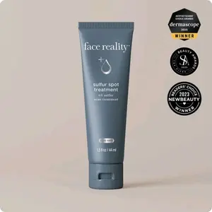 Face Reality Skincare Sulfur Spot Treatment Acne Blemish Gentle