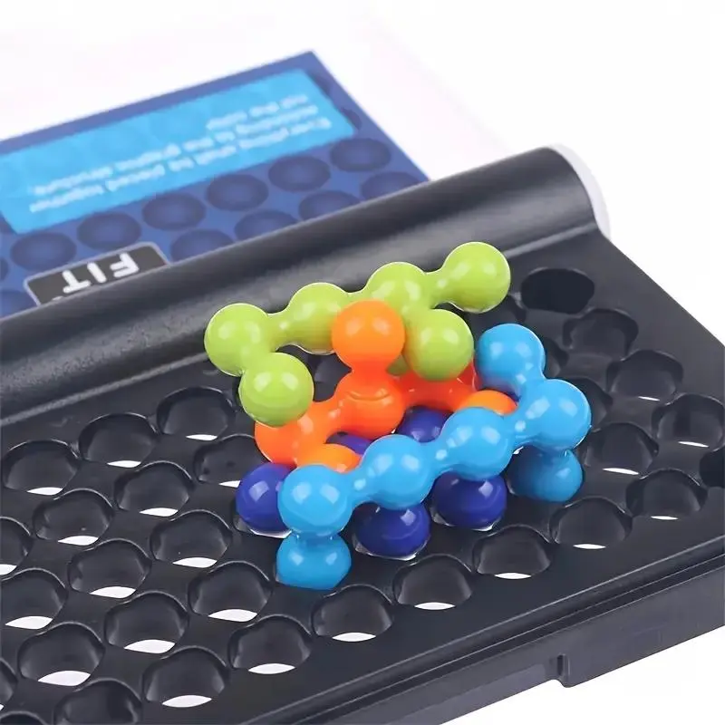 1 Box IQ Smart Battle Table Game for Kids - 3D Puzzle, DIY Educational Toy for Spatial Logical Thinking Training, Parent-Child Interactive Game, Fun for the Whole Family, Three-Dimensional