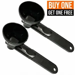 【Buy 1 Get 1 Free】Protein Powder Scoop Set, BPA-Free Plastic Measuring Spoons, High-Quality Coffee Funnel Spoon, Ideal for Pre-Workout Creatine & Shakes, Coffee Making Tool, Home Coffee Tool