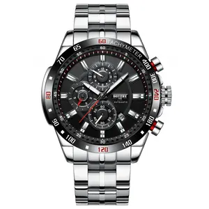 Men's Automatic Mechanical Watch - Transparent Skeleton Dial, Multi-Functional Chronograph, Date Display, Band, Business Casual Style for Everyday & Formal Wear, Versatile Wristwatch |   Durable Timepiece