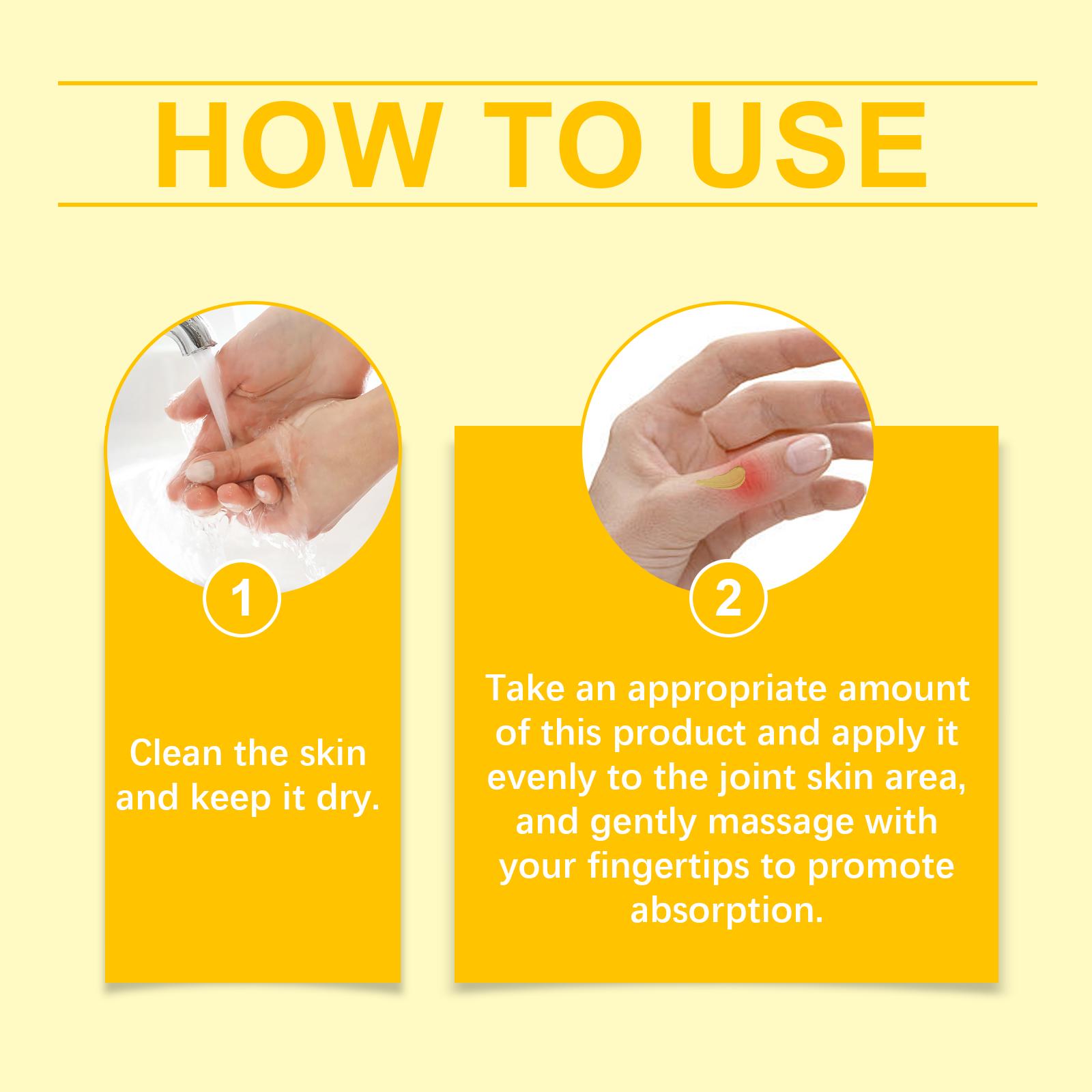 Wiyun Body Joint Repair Cream, Wrist And Knee Massage Daily Treatment Gently Nourishes The Body Skin