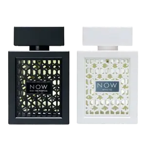 (2pc Bundle Pack) Rave Now Men + Rave Now White by Lattafa EDP Spray, 3.4oz