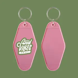 Good Vibes Retro Keychain
