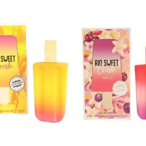 Rio Sweet Crush & Rio Sweet Crush Vanilla – Pack of 2 Eau de Parfum Spray – 3.4 fl oz Each – Long Lasting Fragrance for Women