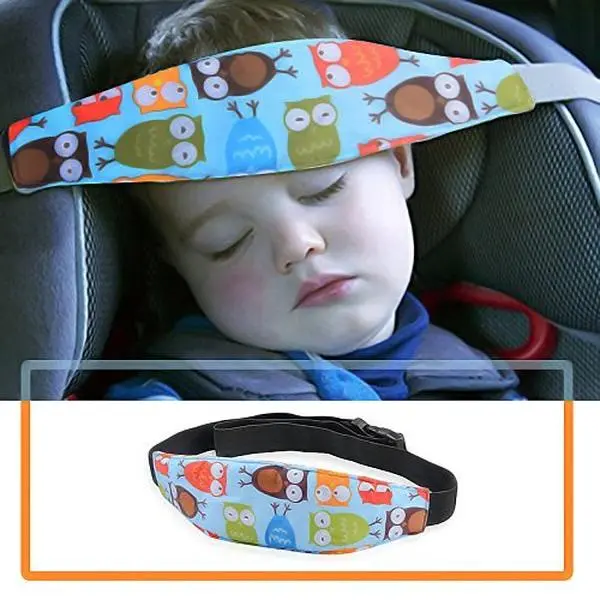 Support for   Seat -  Band Strap Headrest for Sleeping Traveling for