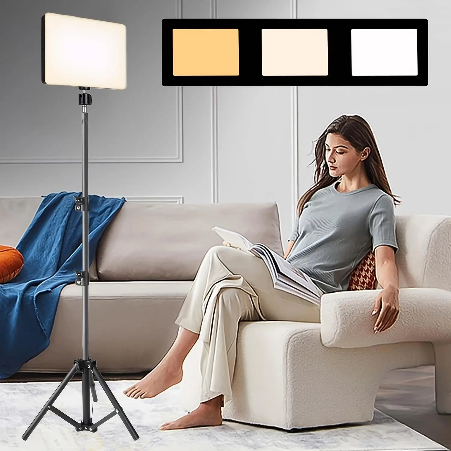 10in Light + 110cm Holder