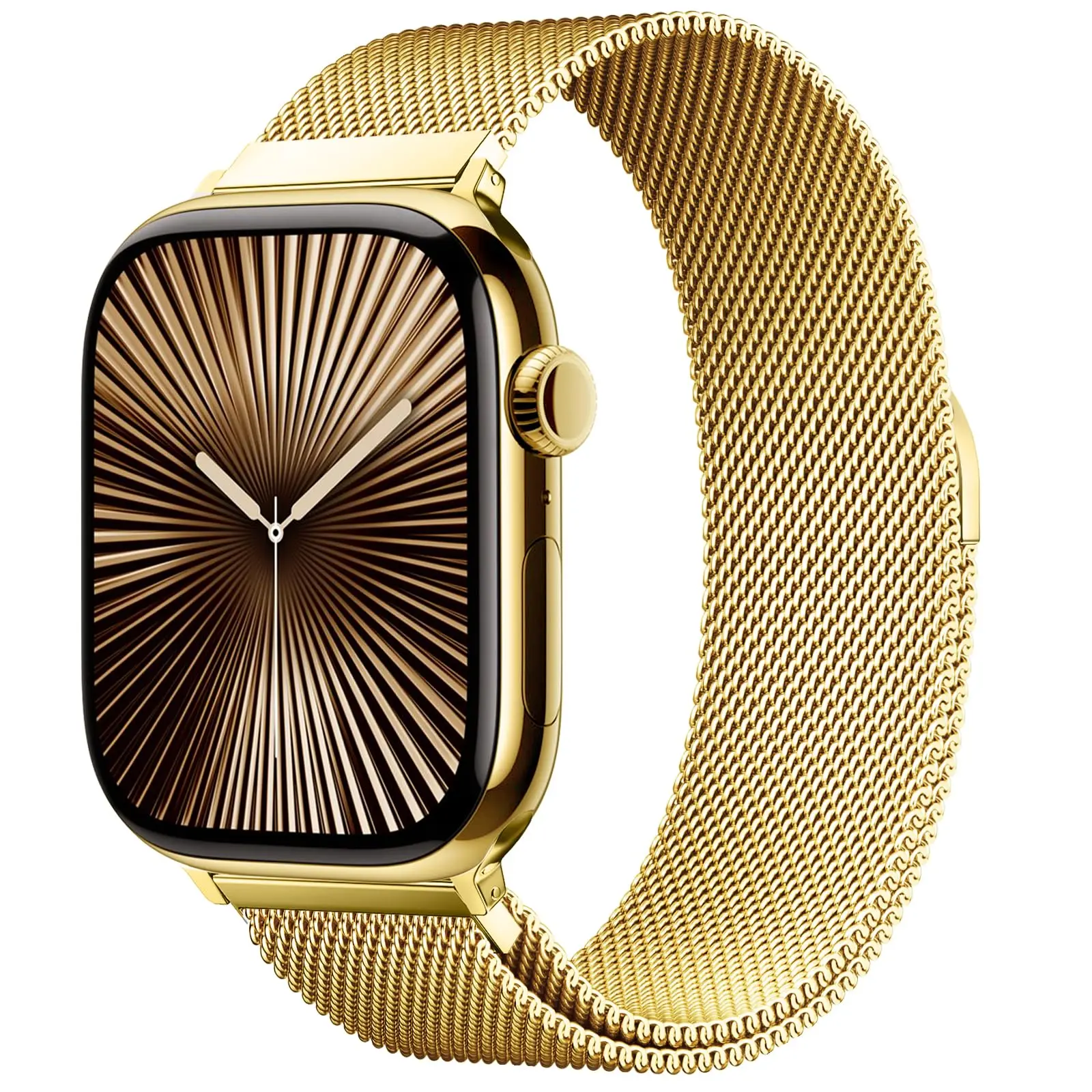 Original Milanese Loop Compatible with Apple Watch Bands 38mm 40mm 41mm 42mm 44mm 45mm 46mm 49mm for Women & Men, Fashion Magnetic Closure Adjustable Metal Strap for iWatch Series 11 10 9 8 7 6 5 4 SE2 3 Ultra stylish wearable accessory