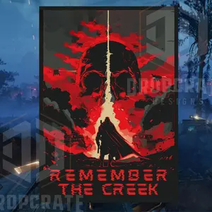 Personalized Helldivers 2 Remember the Creek Tribute Poster Malevelon Memorial, Matte Vertical Gaming Posters, Helldivers 2, Gaming Poster, Helldivers 2 Poster, Helldivers Game, Video Game Poster, Gift for Boyfriend, Memorial, Gift for Boys,  49YJ61 9734