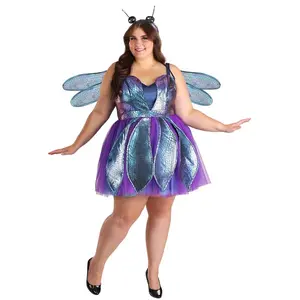 Plus Size Women's Wild Wings Dragonfly Costume