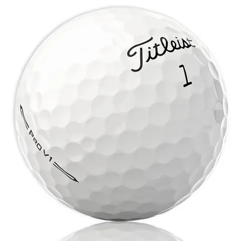 Titleist Pro V1 Mix - 12 Recycled Golf Balls from 2017-2026 Eco-Friendly Hand-Sorted for Best Quality Disinfected Cleanliness