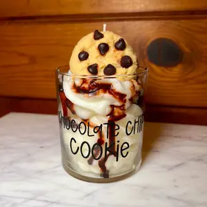 Chocolate Chip Cookie Candle