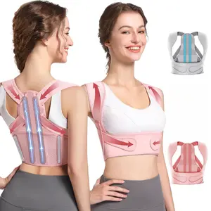 Hunchback Corrector Posture Brace Adjustable Unisex Back Support Position Correction Belt Hunchback Belt Waist Support Invisible Position Correction Breathable Posture Corrector Posture Corrector