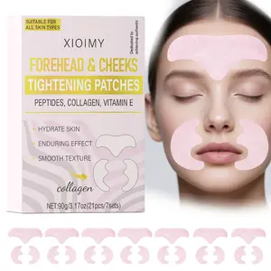 21pcs Forehead & Facial Firming Patches Mask, Quick Skin Tightening, Smooths & Firms Face, Deep Moisturizing, Skincare