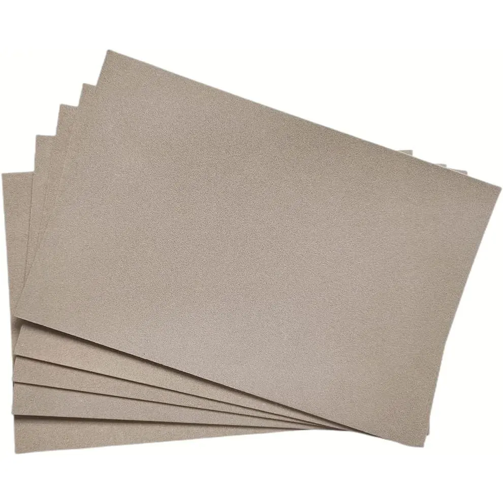 Sanded Pastel Paper, 21.49" x 15.4" Brown 5-Sheet Large Heavyweight Art Craft Supplies for Artists' Pencils, Charcoal, Soft Oil Pastels