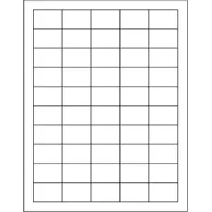 212 MAIN White Rectangle Laser Labels - 1.5x1 in., Pack of 5000, Compatible with Laser Printer, Customizable for Creating Labels, Create Labels