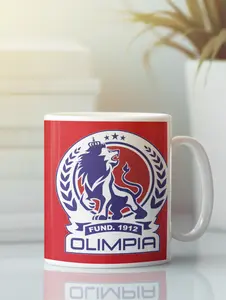 Olimpia Coffee Mug - Premium Fan Cup with Distinctive Lion Emblem and Fund 1912 Design for Everyday Use with Handle
