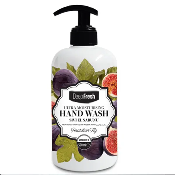 [DeepFresh] Floral Scent Liquid Soap – Rose & Jasmine 500ml – Kitchen/Bathroom Essential – Vegan & Eco-Friendly Formula – Gentle Daily Cleansing for Hands & Dishes
