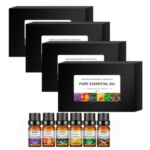10ml Essential Oil Set, 24pcs/set Aromatherapy Essential Oil for Diffuser, Humidifier, Massage, Aromatherapy, Candle Making, Home Fragrances Oil for Indoor & Outdoor