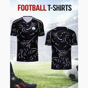 2026 New Men's Football T-shirt, Argentina Away Jersey, V-neck Top, Jersey Shirts, Quick-drying Material Comfortable and Breath, Suitable for Team Matches, Training, Sports, Spring and Summer Season C