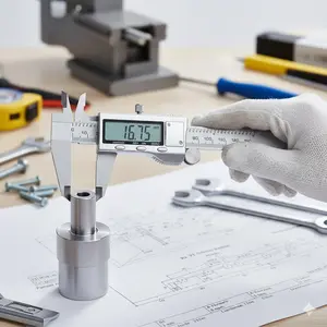 High-Precision Digital Caliper 0-150mm, Stainless Steel Electronic Micrometer, Portable LCD Measuring Tool for DIY & Professional Use