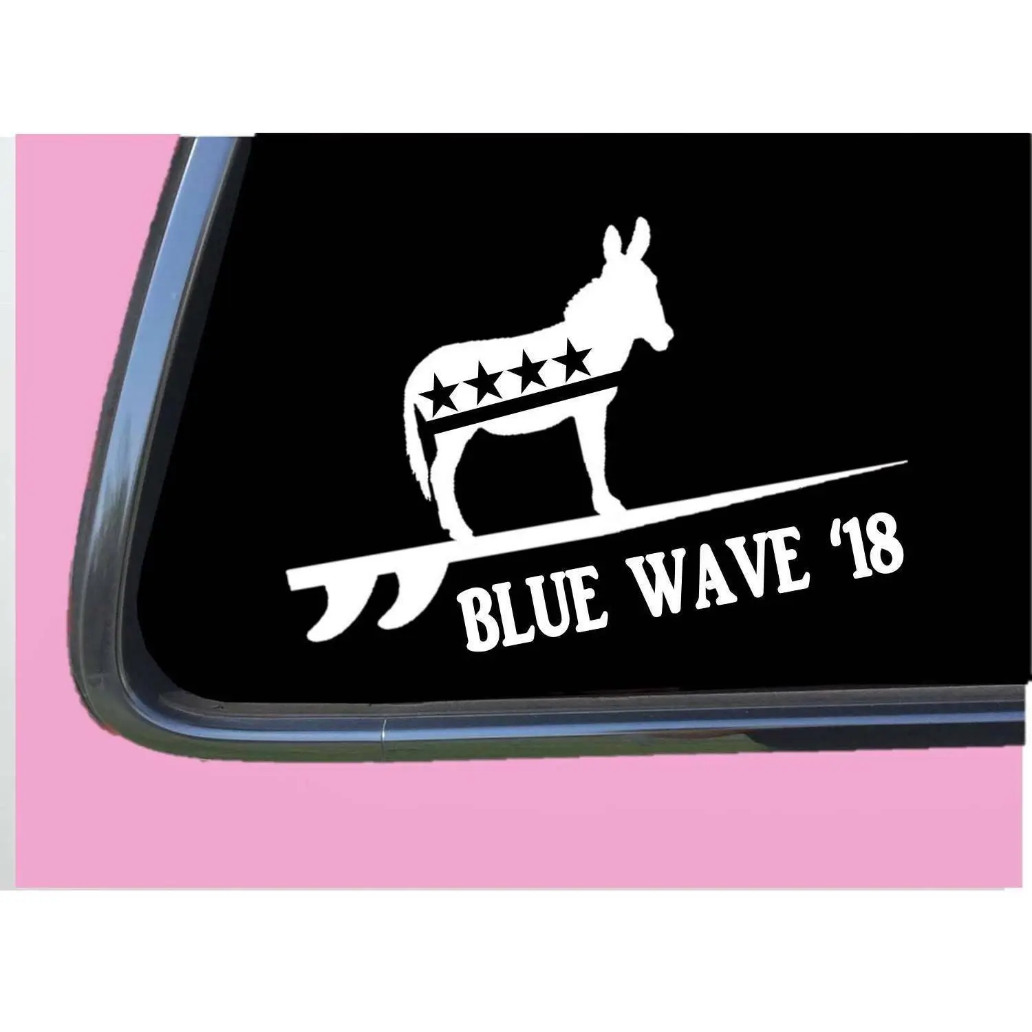 Blue Wave Donkey 2018 Vote TP 223 Sticker 6" Decal