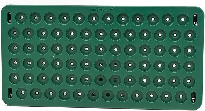 Vego Garden Seedling Popper Tool 3-in-1 Plant & Pop Board 10"x20" Multitool for Stackable Seedling Trays Efficient Seed Sower & Plug Popper