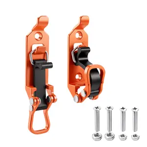 GJANSH 2Pcs Shovel Mount for Roof Rack - Heavy Duty Garage Shovel Holder,Quick Release Axe Holder Mount Kit with Screws Nut,Wall Mounting Brackets Kit for Truck Bike storage