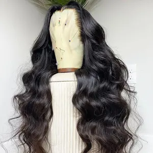 13x6 13x4 Lace Frontal Wigs Human Hair Pre Plucked 180 Density HD Body Wave Lace Front Wigs Human Hair 10A Frontal Wigs Human Hair wigs for Women Glueless Wigs Human Hair Pre Plucked Black wig