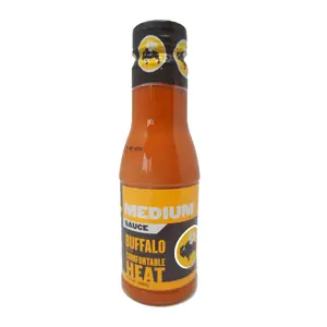 Buffalo Wild Wings Medium Buffalo Sauce – 12 fl oz, Perfect for Wings, Snacks & Recipes
