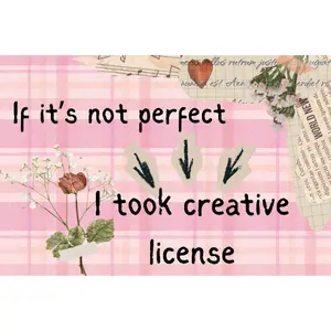 If It's Not Perfect, I Took Creative License – 2x3 Magnet
