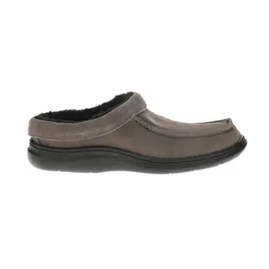L.B. Evans Mens Edmonton Scuff Casual Slippers Casual - Grey