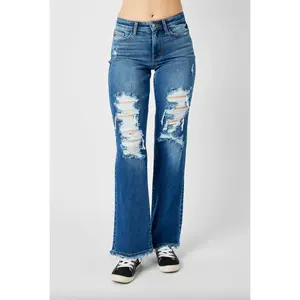 Damaged dad jeansRAIMENTRY