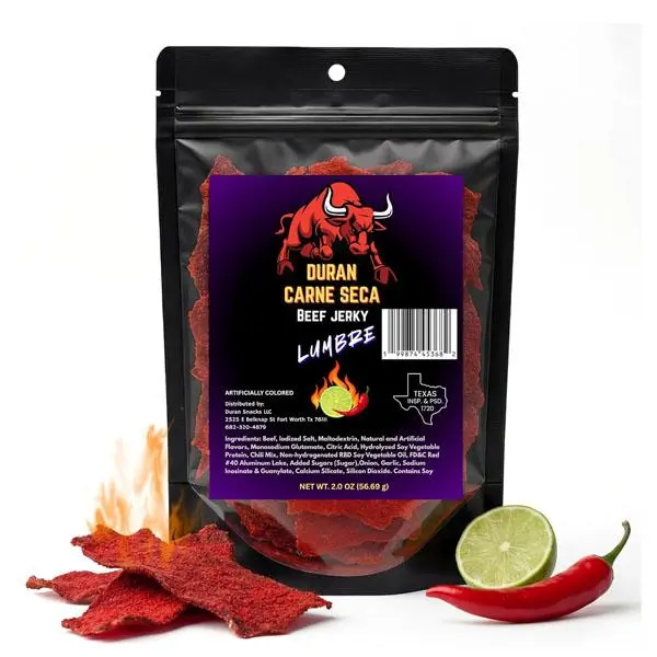 🔥 HOT SALE 51% OFF | Duran Carne Seca Lumbre (Spicy)
