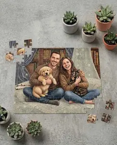 Personalized Photo Puzzle Custom Made Gift from Your Photo