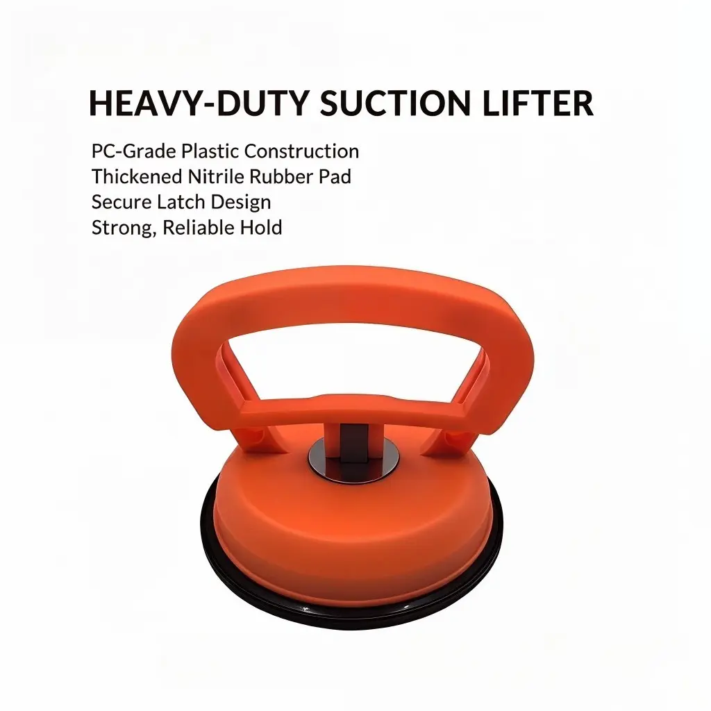Heavy-Duty Suction Cup Lifter, Large Automotive Dent Puller and Glass Lifting Tool for Car Body Repair, Tile Installation, Auto Repair Supplies, Automotive Maintenance Tools, Car Repair Tools