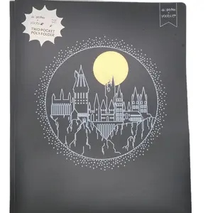 Yoobi Plastic Prong & Pocket Portfolio School Folder