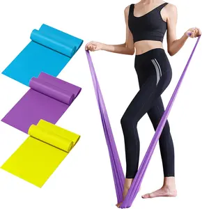 Resistance Bands Set, Exercise Bands, Work Out Bands, Stretch Bands for Working Out Women or Men, Elastic Bands for Yoga, Pilates, Strength