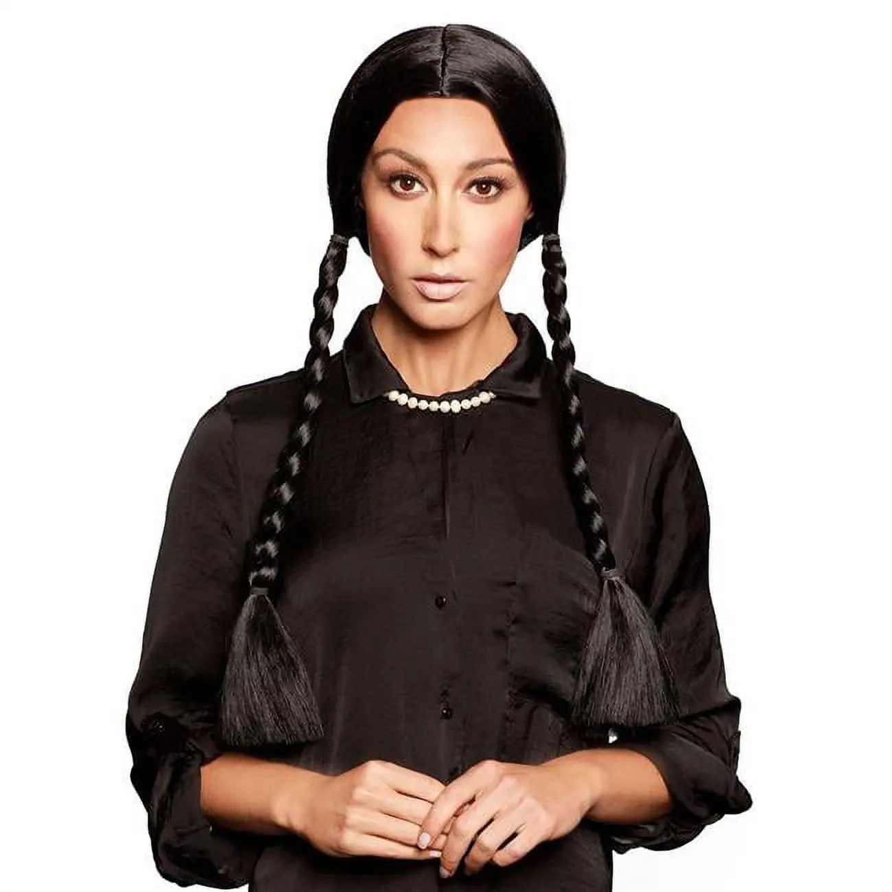 Enigma 00108 BLK Monster Girl Wig, Black